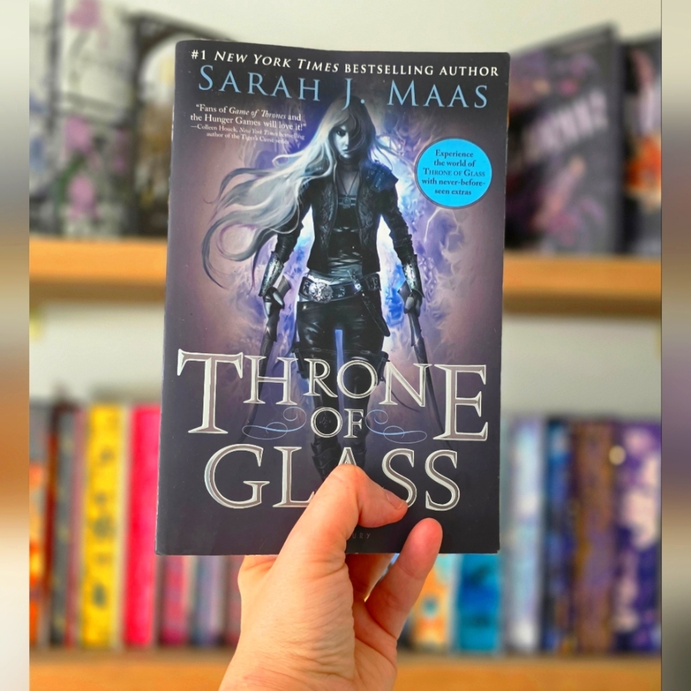 OOP Throne of Glass by Sarah J. Maas – Rare Out of Print Cover!